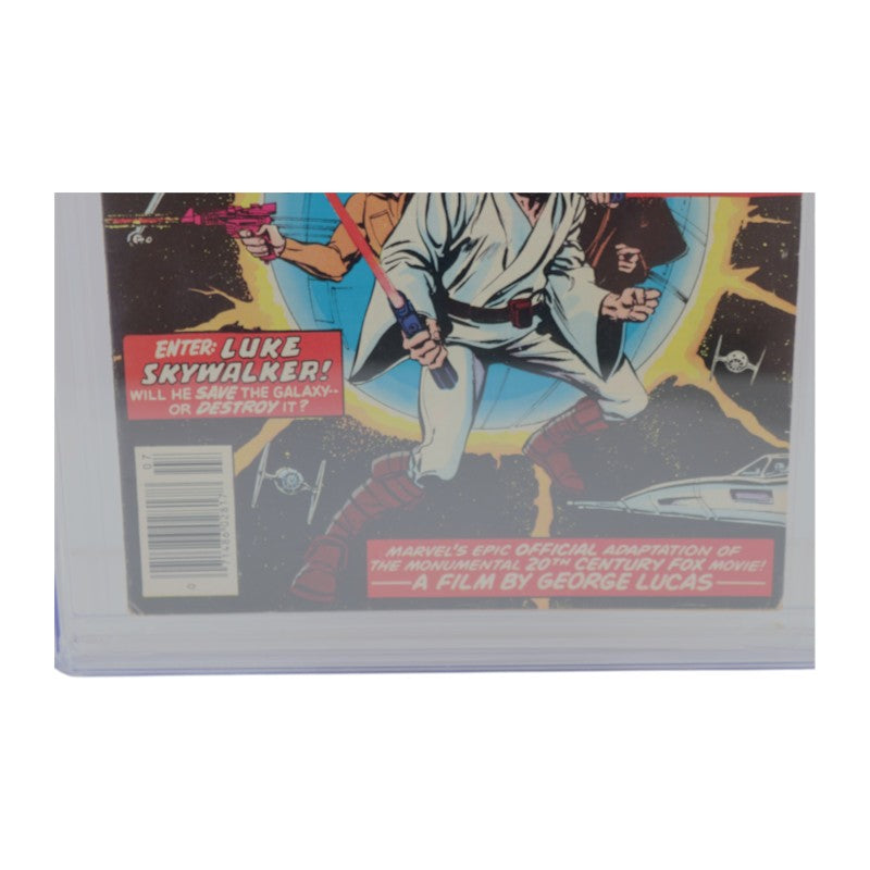 CGC Graded Star Wars #1 Marvel Comics 7/1/1977 Grade 6