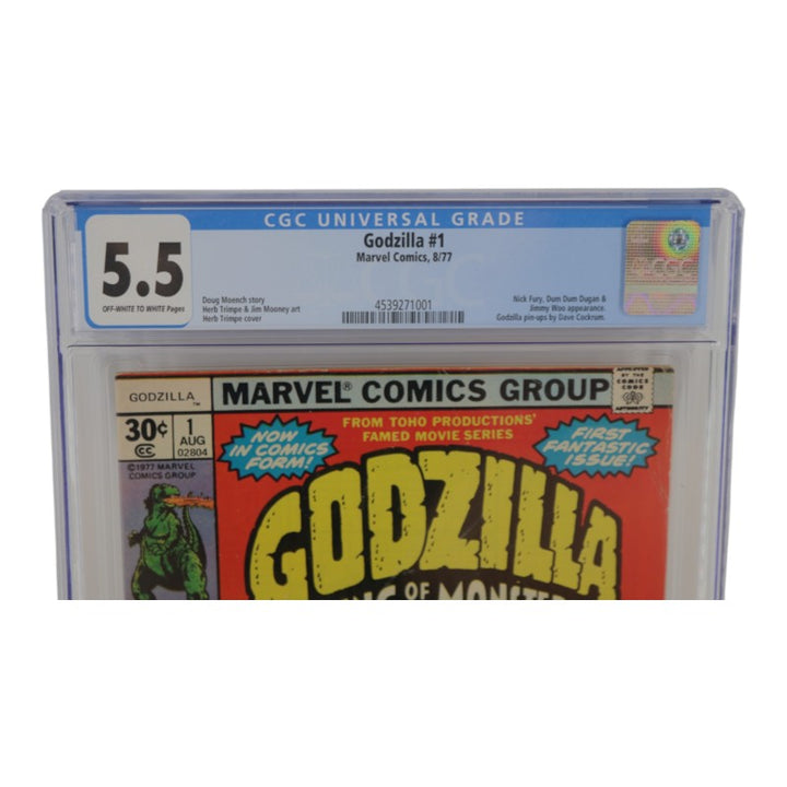 CGC Graded Godzilla #1 Marvel Comics 8/1/1977 Grade 5.5