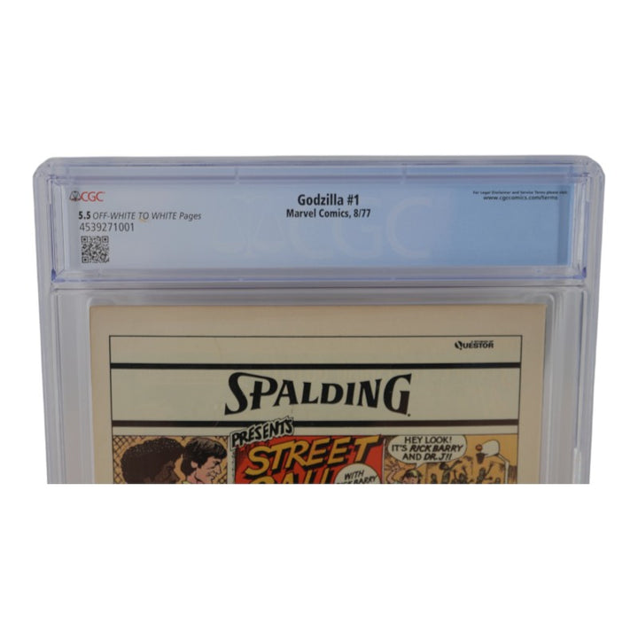 CGC Graded Godzilla #1 Marvel Comics 8/1/1977 Grade 5.5