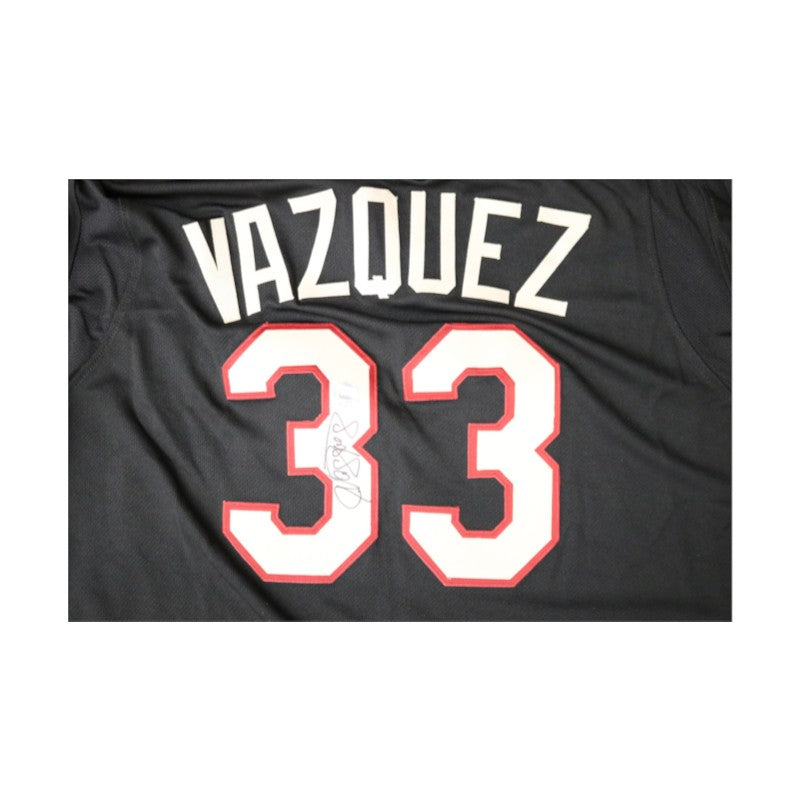Javier Vazquez New York Yankees Autographed 2004 American League All Star Jersey MLB Auth