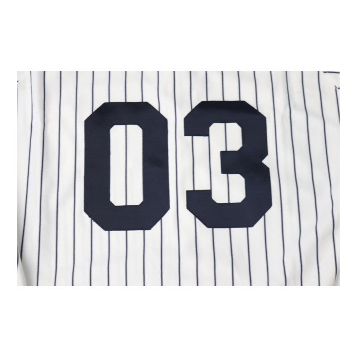Jeter Berra O'Neill Posada Multi Autographed 26 Autos Inscribed Yankees 100th Anniversary 2003 WS Jersey LE 2/100 All American Collectibles Holo