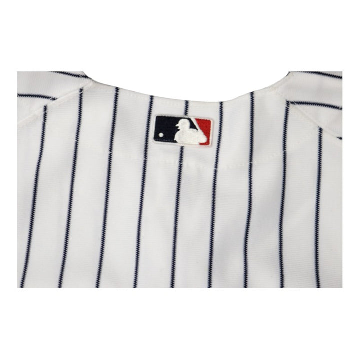 Jeter Berra O'Neill Posada Multi Autographed 26 Autos Inscribed Yankees 100th Anniversary 2003 WS Jersey LE 2/100 All American Collectibles Holo