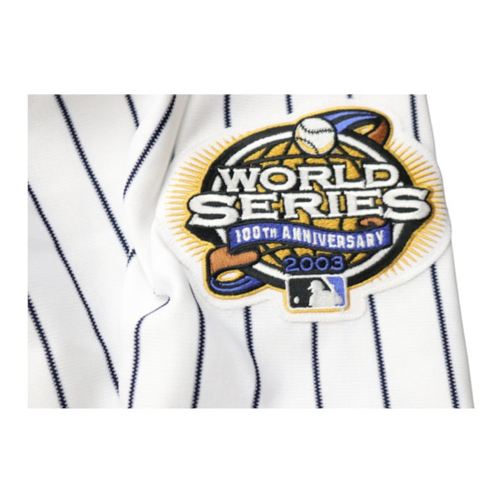 Jeter Berra O'Neill Posada Multi Autographed 26 Autos Inscribed Yankees 100th Anniversary 2003 WS Jersey LE 2/100 All American Collectibles Holo