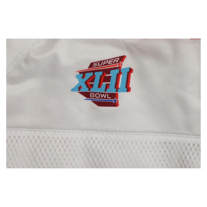 Eli Manning New York Giants Super Bowl XLII White Reebok 2XL Jersey