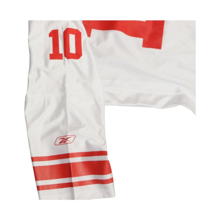Eli Manning New York Giants Super Bowl XLII White Reebok 2XL Jersey