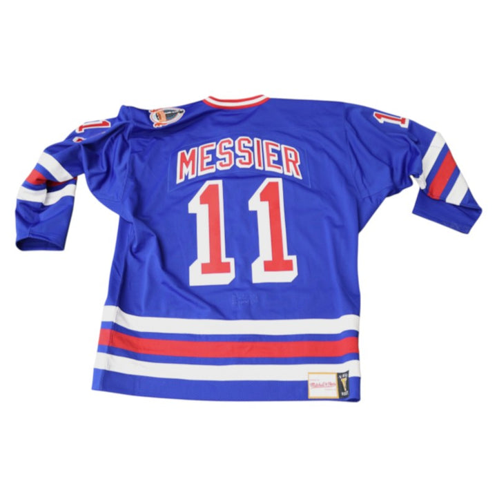 Mark Messier New York Rangers 1994 Stanley Cup Patch Mitchell & Ness 2XL Home Jersey
