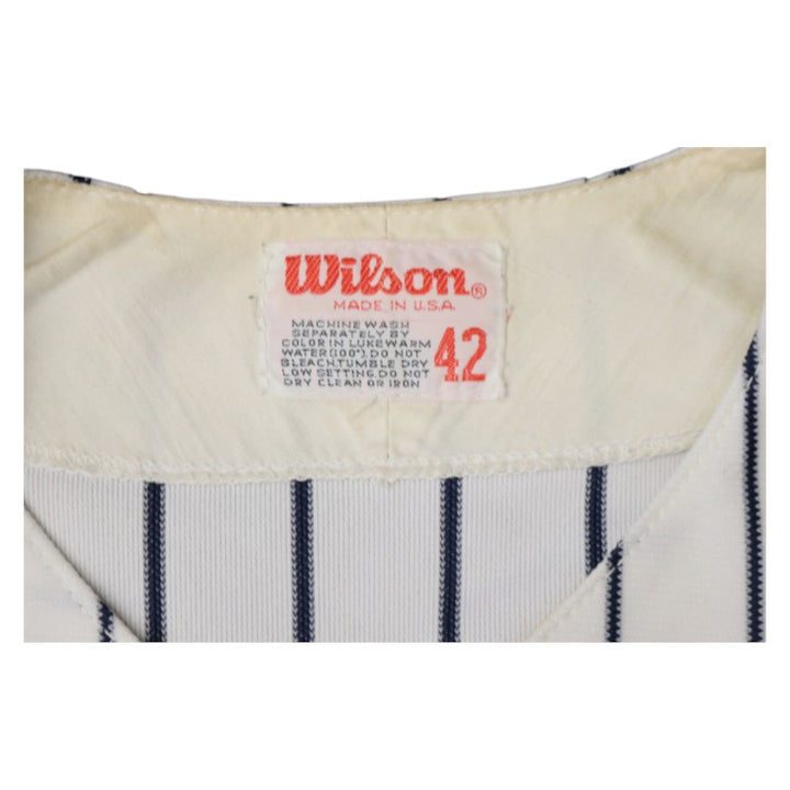 Babe Ruth New York Yankees Wilson Size 42 Pinstripe Jersey