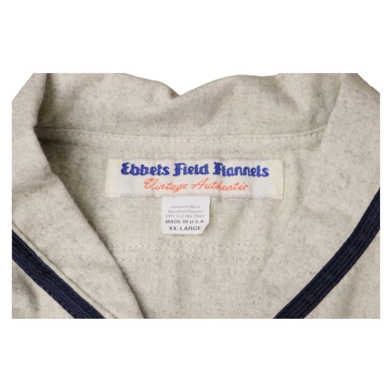 Babe Ruth Bearded House of David #3 Baseball Ebbets Field Flannels Vintage Authentic Size 2XL Jersey