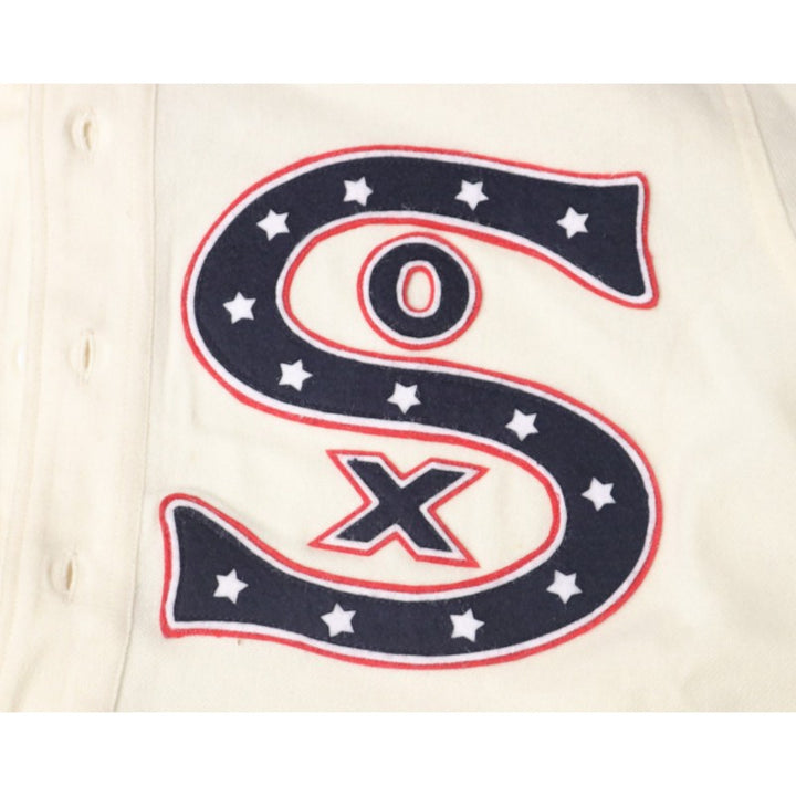 Chicago White Sox Throwback Cooperstown Mitchell & Ness Vintage Cream Jersey