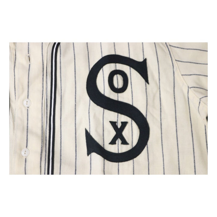 Chicago White Sox Throwback Cooperstown Mitchell & Ness Vintage Blank Pinstripe Jersey