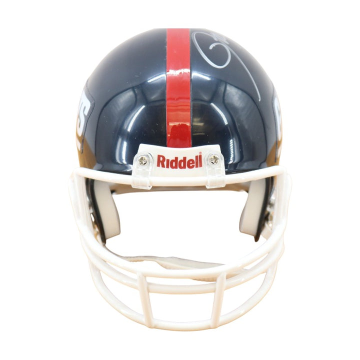 Lawrence Taylor New York Giants Autographed Riddell Mini Helmet Steiner COA