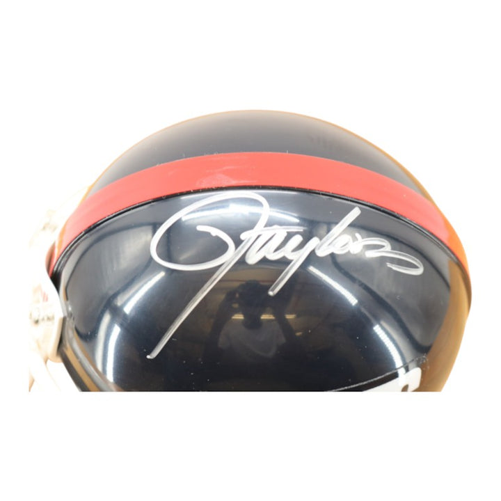 Lawrence Taylor New York Giants Autographed Riddell Mini Helmet Steiner COA
