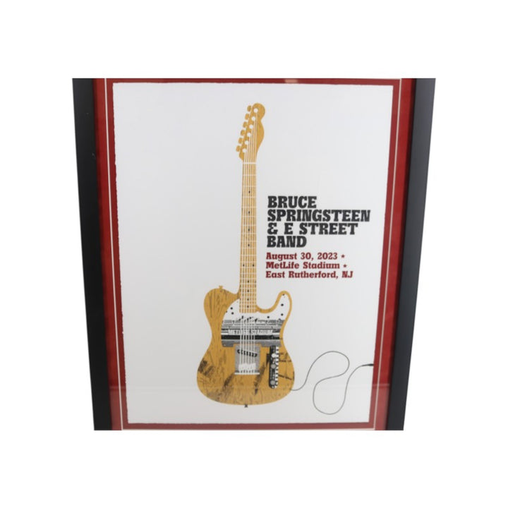 Bruce Springsteen & E Street Band August 30 2023 MetLife Stadium East Rutherford NJ Framed Poster 18x24