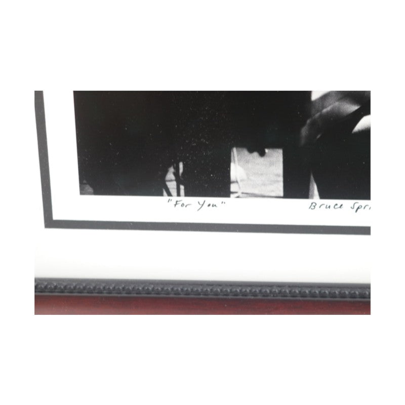 Bruce Springsteen Harvard Square Theatre Framed Photo 11x16