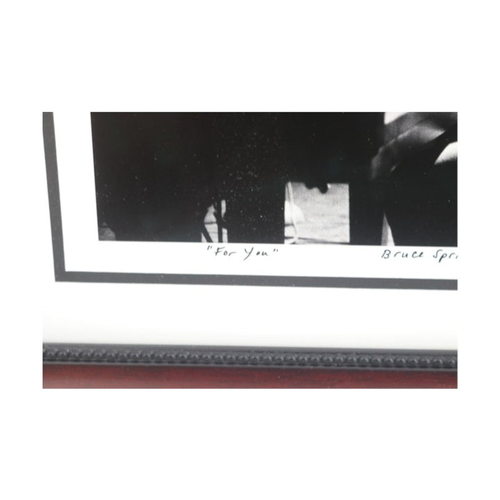 Bruce Springsteen Harvard Square Theatre Framed Photo 11x16