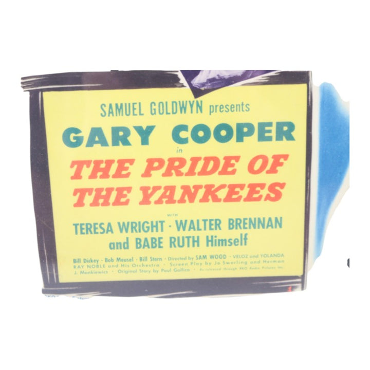 The Pride of the Yankees 11x14 Framed Movie Poster