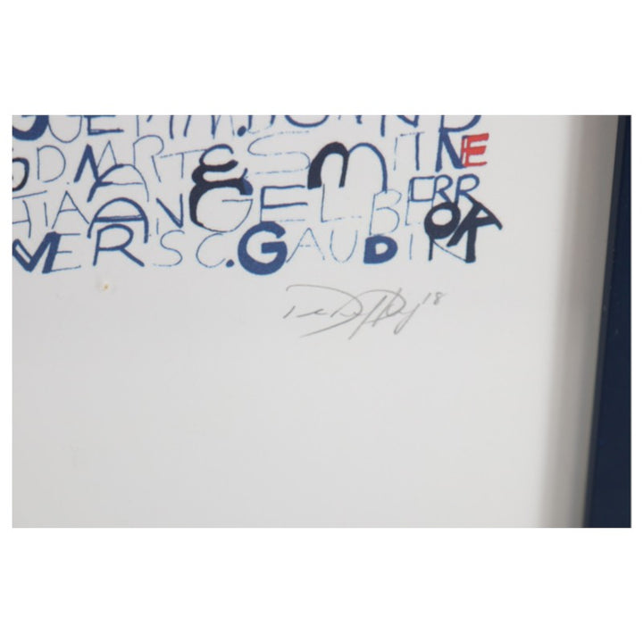New York Yankees Art of Words Yankee Stadium by Daniel Duffy 16x20 Framed Print