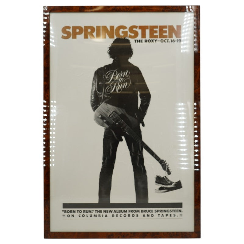 Bruce Springsteen at the Roxy Oct 16-19 1975 Framed Poster 27x41