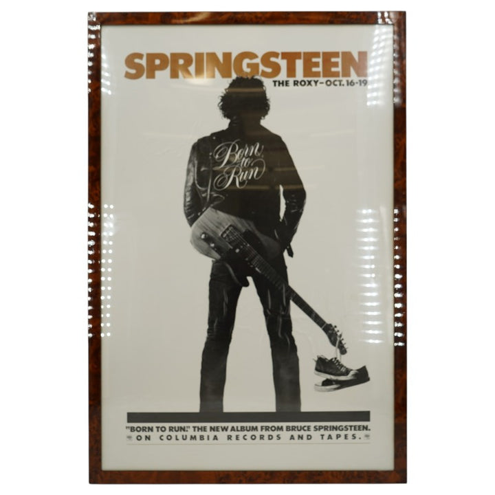 Bruce Springsteen at the Roxy Oct 16-19 1975 Framed Poster 27x41