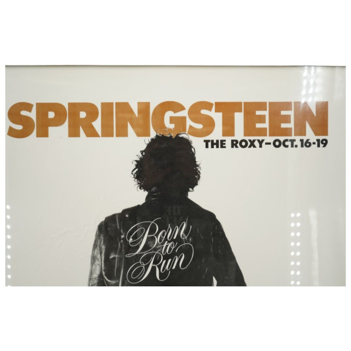 Bruce Springsteen at the Roxy Oct 16-19 1975 Framed Poster 27x41