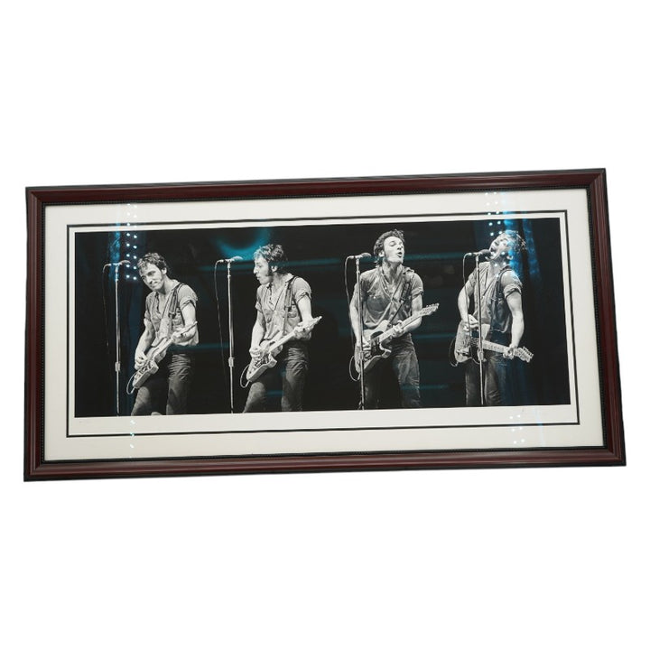 Bruce Springsteen Framed Black and White Photo Collage 22x44.5 LE 7/100