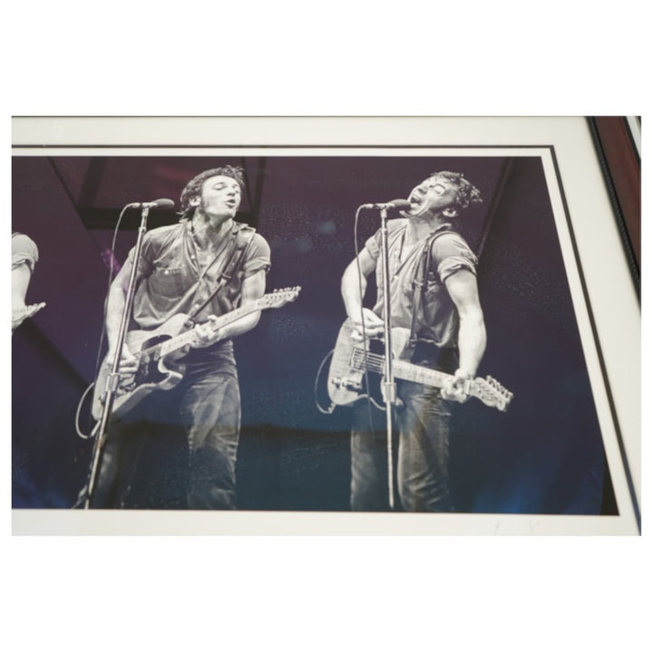 Bruce Springsteen Framed Black and White Photo Collage 22x44.5 LE 7/100