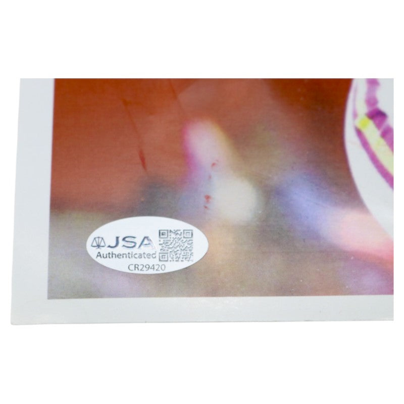 Cris Carter Minnesota Vikings Autographed Inscribed 8x10 Photo JSA COA
