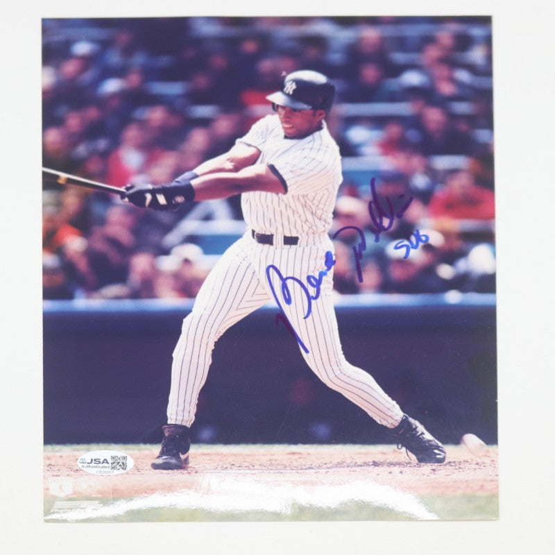 Bernie Williams New York Yankees Autographed 8x10 Photo JSA COA