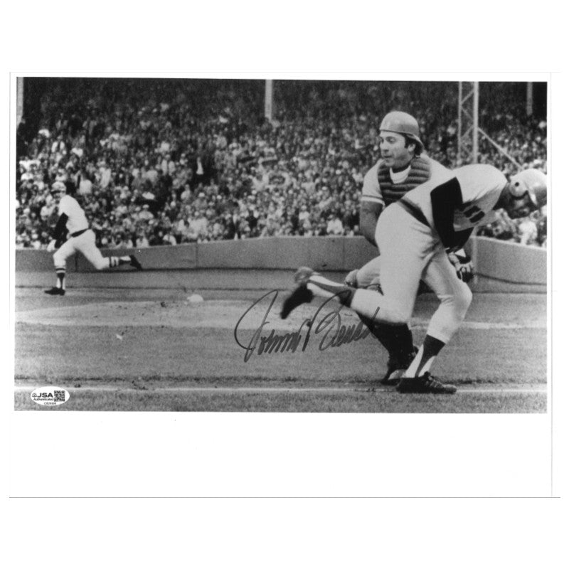 Johnny Bench Cincinnati Reds Autographed 11x14 Photo JSA COA