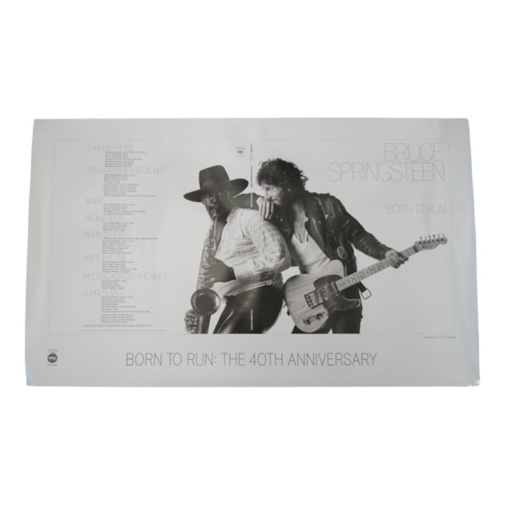 Bruce Springsteen Born to Run 40th Anniversary Poster 40x24