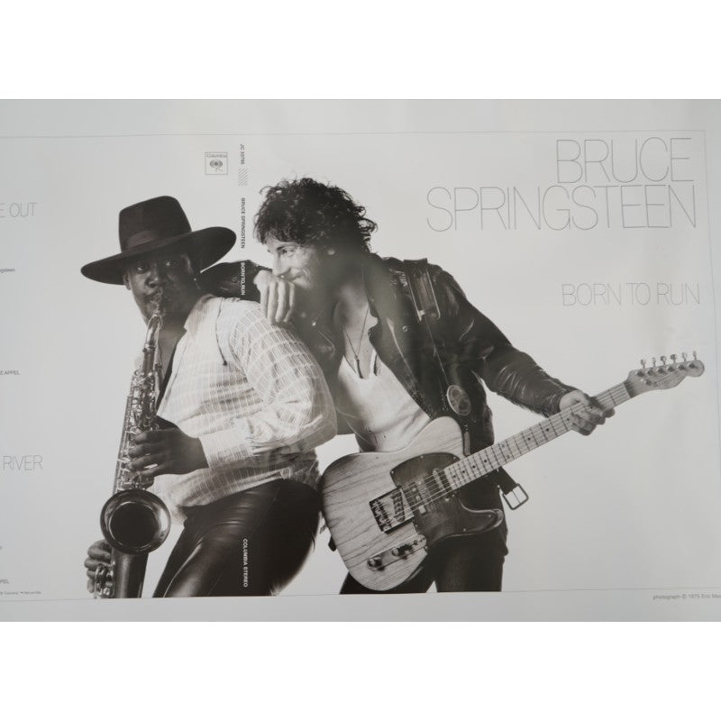 Bruce Springsteen Born to Run 40th Anniversary Poster 40x24