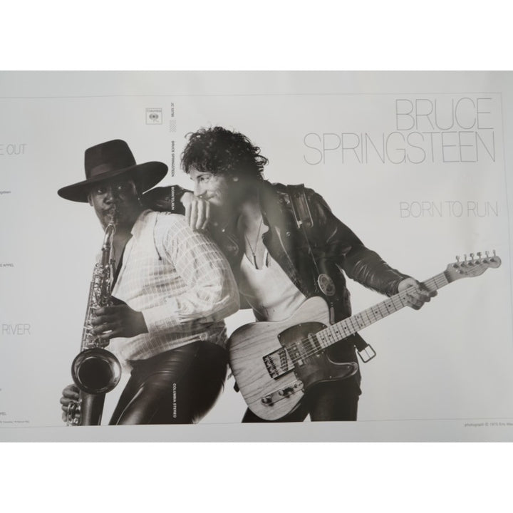 Bruce Springsteen Born to Run 40th Anniversary Poster 40x24
