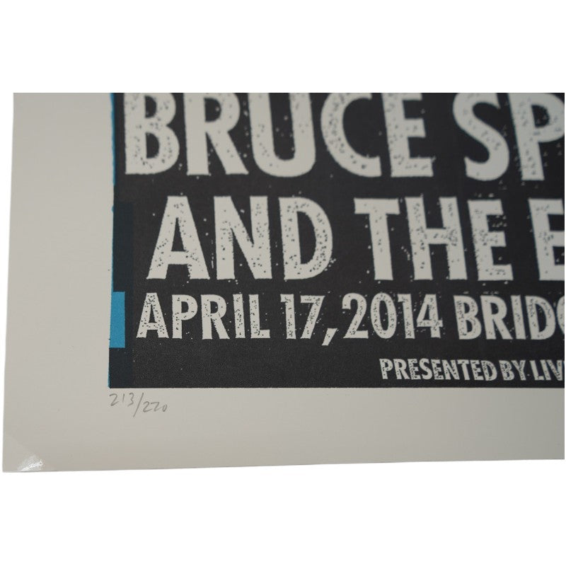 Bruce Springsteen & The E Street Band Nashville 2014 Print Mafia 16x20 Poster LE 213/220 4/17/2014