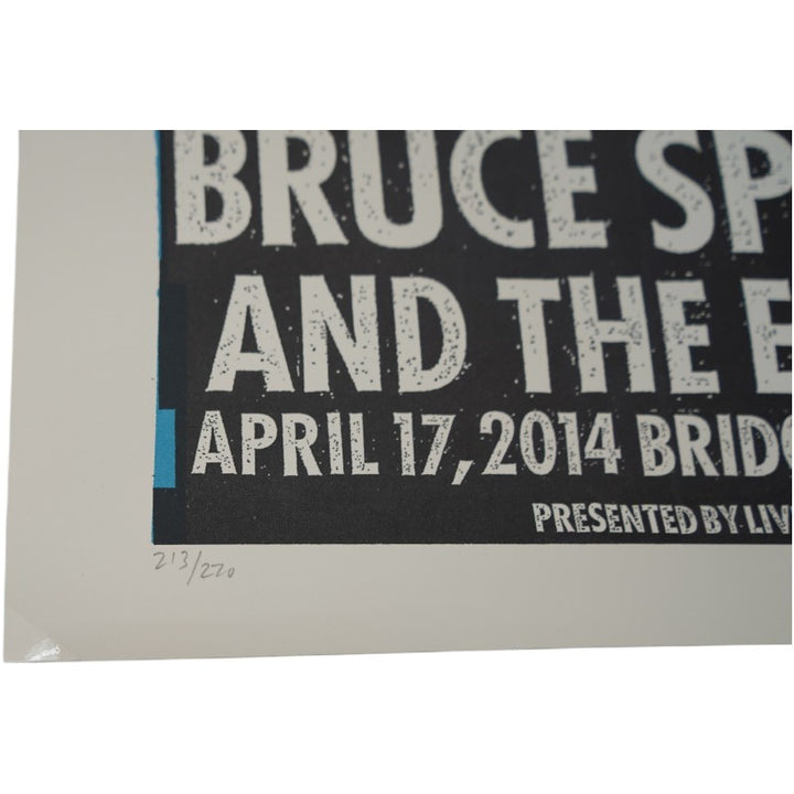 Bruce Springsteen & The E Street Band Nashville 2014 Print Mafia 16x20 Poster LE 213/220 4/17/2014