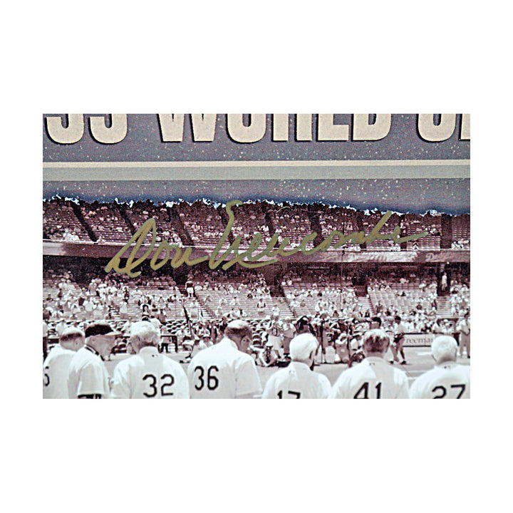 Don Newcombe & Tommy Lasorda Los Angeles Dodgers Dual Sgned Autographed 8x10 Framed Photo (JSA COA #AZ58754)