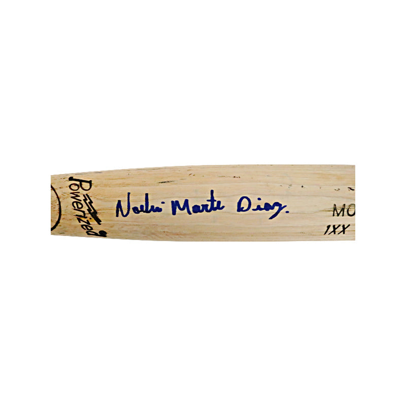 Noelvi Marte Cincinati Reds Autographed Signed Full Name Louisville Slugger Ash Bat (JSA Holo)
