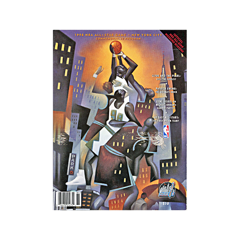 1998 NBA ASG New York Offical Souvenir Program – CollectibleXchange