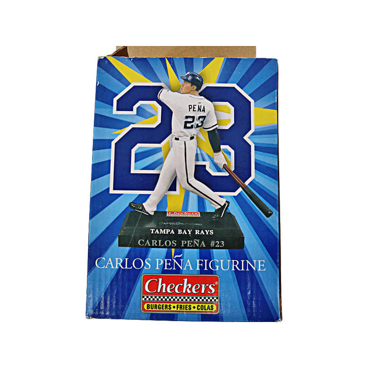 Carlos Pena Tampa Bay Rays Checkers Figurine