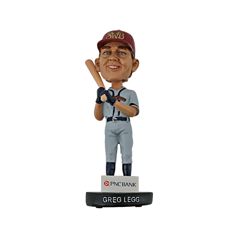 Greg Legg Scranton Wilkes-Barre RailRiders Bobblehead Figure