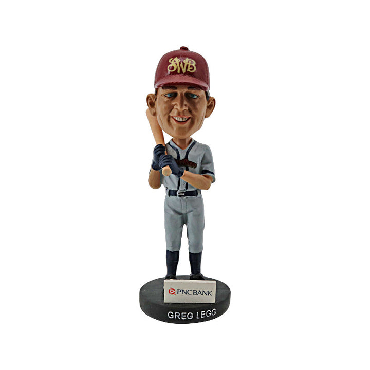 Greg Legg Scranton Wilkes-Barre RailRiders Bobblehead Figure