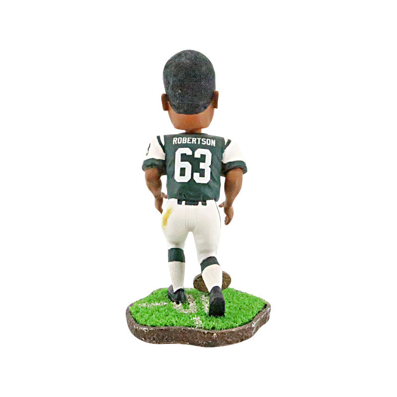 Dwayne Robertson New York Jets Bobblehead Forever Collectibles Legends of The Field Limited Edition #/5000