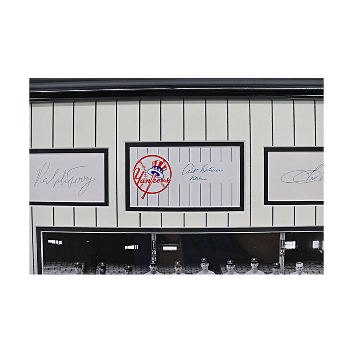 1961 Yankees Multi Cut Signature Collage New York Yankees Autographed Framed 33x42 (All American Collectibles)