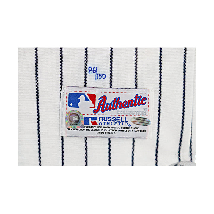 Derek Jeter Alex Rodriguez New York Yankees Autographed Framed Jersey LE 86/150 (Steiner/MLB Holos)