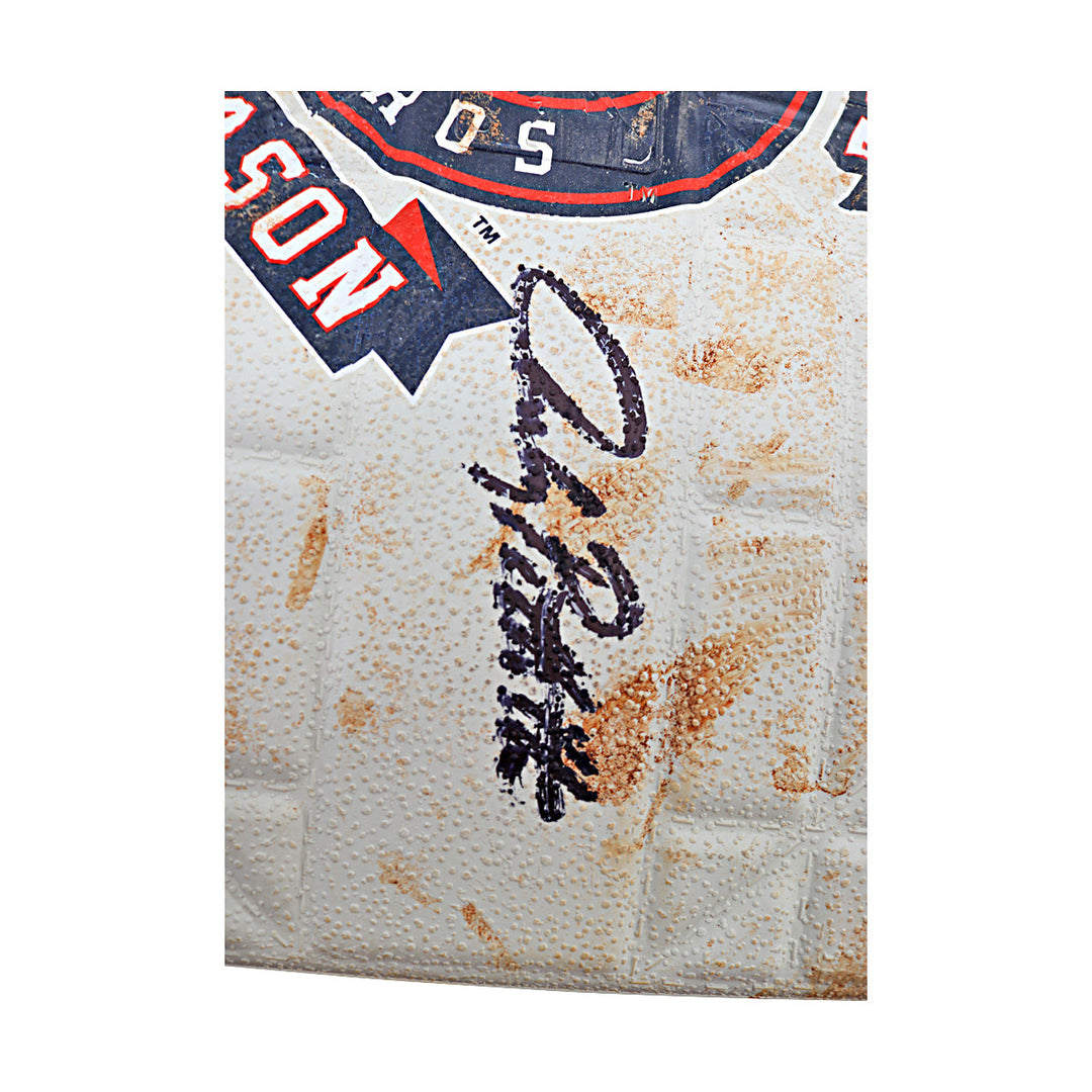 Mariano Rivera, Andy Pettitte New York Yankees Autographed Game Used Base 9/28/13 (MLB Holo)