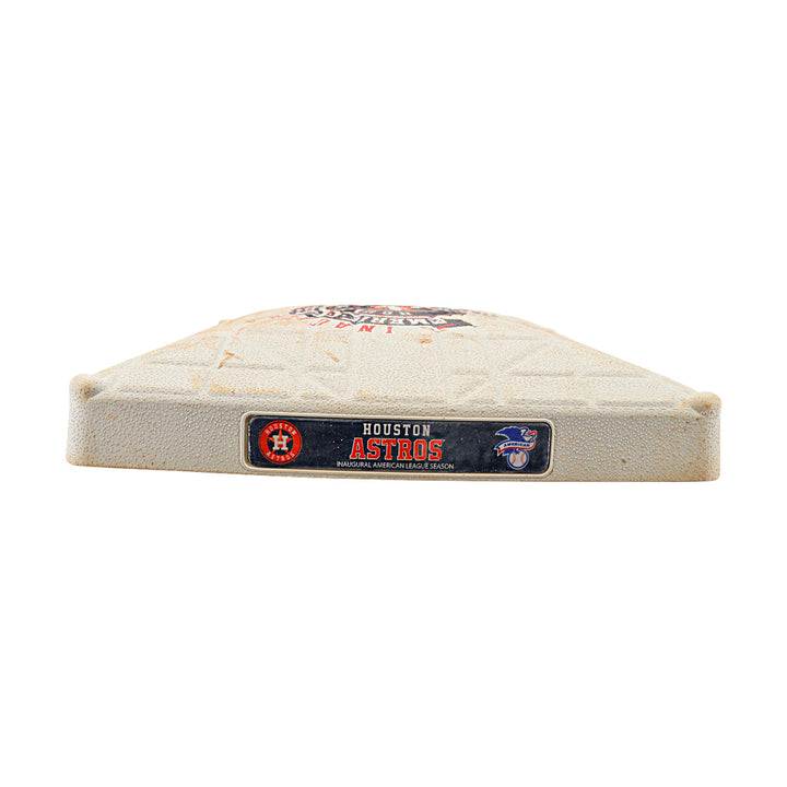 Mariano Rivera, Andy Pettitte New York Yankees Autographed Game Used Base 9/28/13 (MLB Holo)