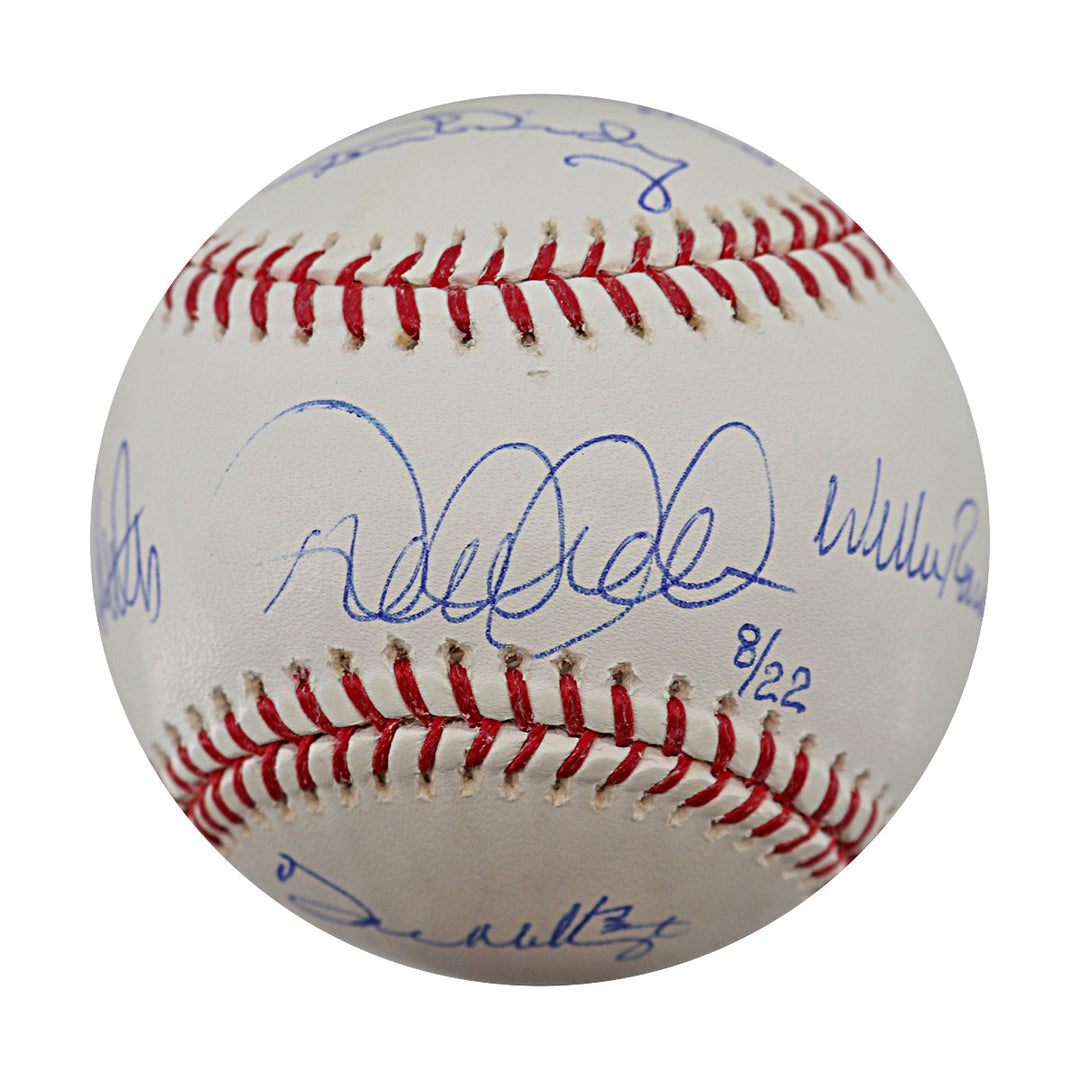 Randolph, Jeter, Mattingly, Nettles, Guidry New York Yankees Autographed OMLB Baseball (Steiner COA)