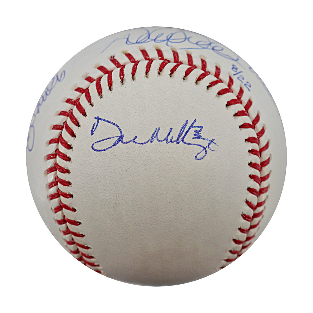 Randolph, Jeter, Mattingly, Nettles, Guidry New York Yankees Autographed OMLB Baseball (Steiner COA)