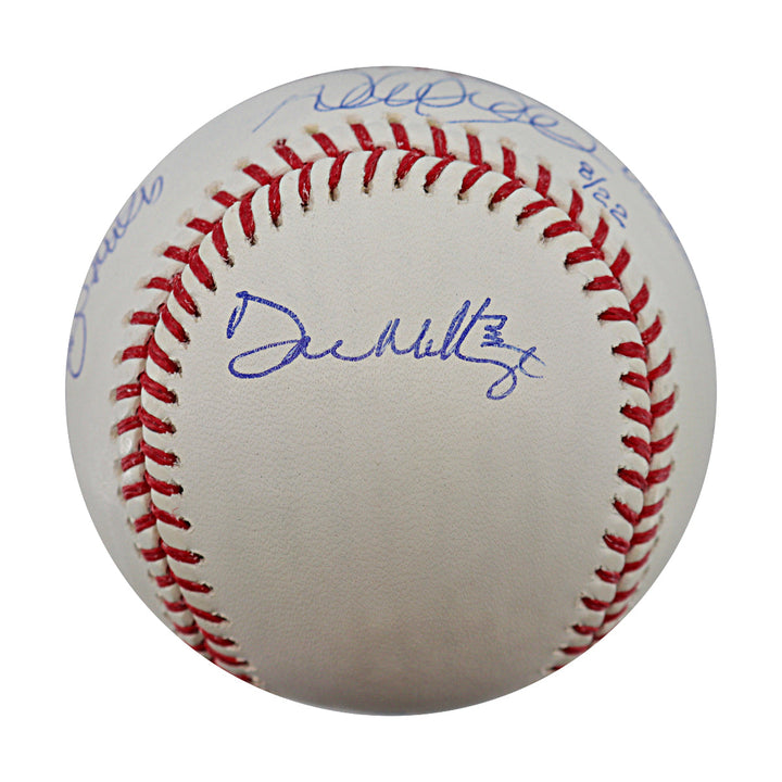 Randolph, Jeter, Mattingly, Nettles, Guidry New York Yankees Autographed OMLB Baseball (Steiner COA)
