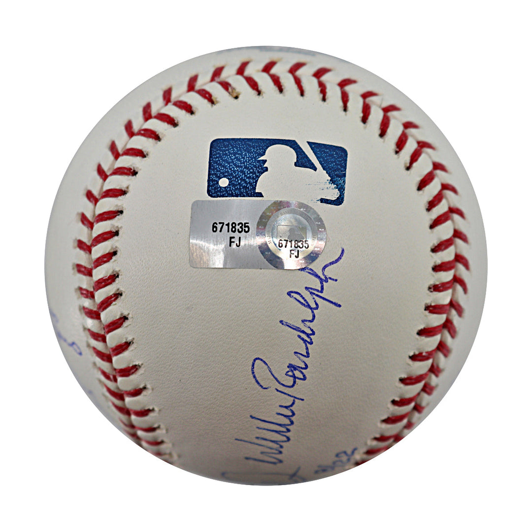 Randolph, Jeter, Mattingly, Nettles, Guidry New York Yankees Autographed OMLB Baseball (Steiner COA)
