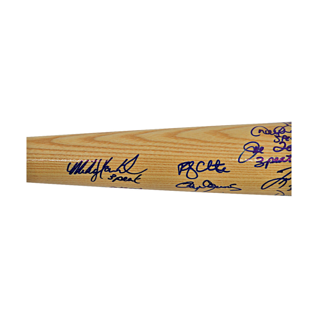 2000 Team Signed New York Yankees Autographed Cooperstown Bat LE 13/26 (All American Collectibles Holo)